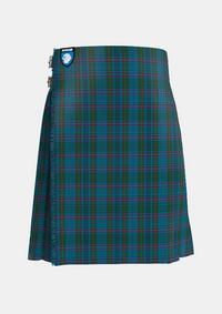 Traditional_Watkins_of_Wales_Tartan_kilt_6169_front_image_with_pleated_design_and_adjustable_buckles_for_men