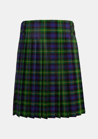 Traditional_Watson_2_Tartan_307_kilt_back_image_with_pleated_design_and_adjustable_buckles_for_men