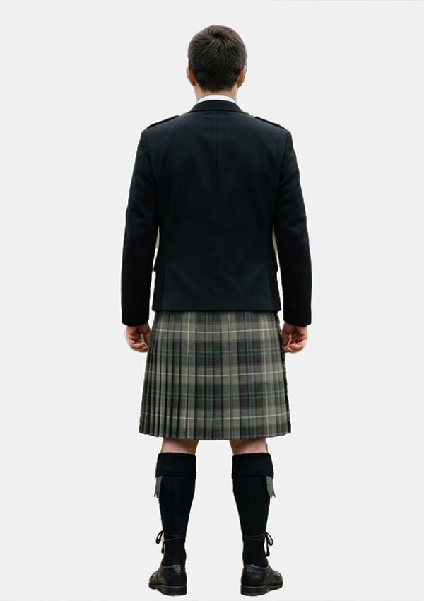 Traditional_Weathered_Patriot_tartan_Kilt_and_Argyle_Jacket_Kilt_Outfits_back_image