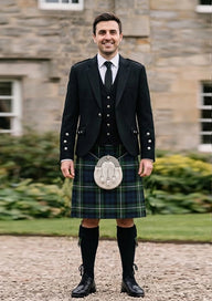 Traditional_Webster_tartan_4159_Kilt_and_Argyle_Jacket_Kilt_Outfit_front_image
