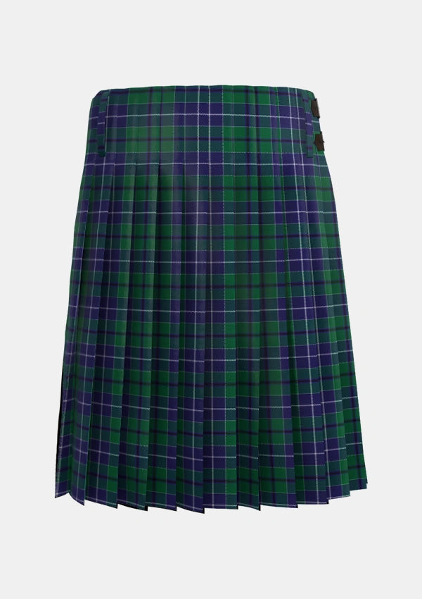 Traditional_Weisfeld_Tartan_2617_kilt_back_image_with_pleated_design_and_adjustable_buckles_for_men