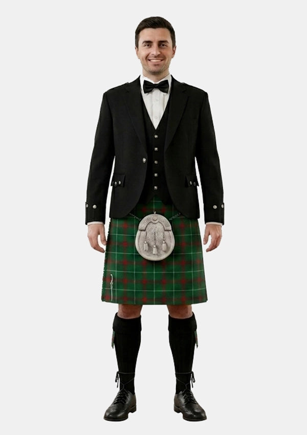 Traditional_Welsh_tartan_Kilt_and_Argyle_Jacket_Kilt_Outfits_front_image