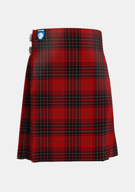 Traditional_Wemyss_Tartan_kilt_1512_front_image_with_pleated_design_and_adjustable_buckles_for_men
