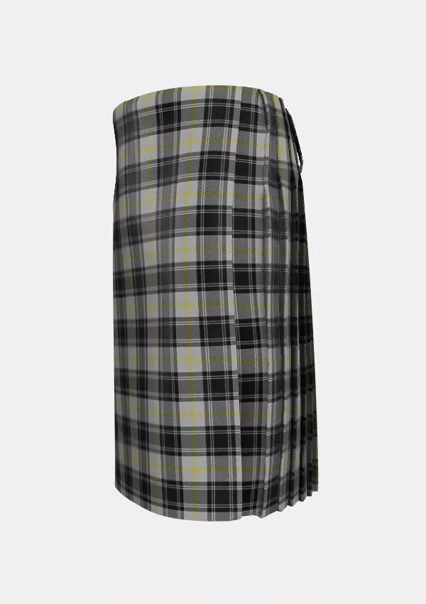 Traditional_West_Point_Tartan_kilt_left_image_with_pleated_design_and_adjustable_buckles_for_men