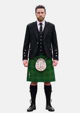 Traditional_Wexford_County_Tartan_4248_Kilt_and_Argyle_Jacket_Kilt_Outfits_front_image