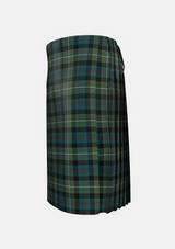 Traditional_Whitson_Tartan_1422_kilt_left_image_with_pleated_design_and_adjustable_buckles_for_men