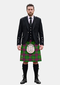 Traditional_Whyte_John_Family_Tartan_Kilt_and_Argyle_Jacket_Kilt_Outfits_front_image