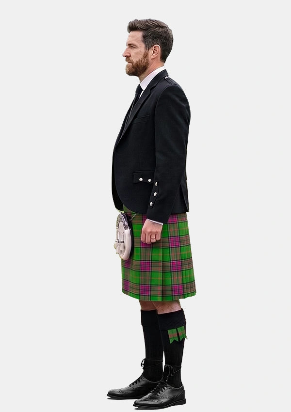 Traditional_Whyte_John_Family_Tartan_Kilt_and_Argyle_Jacket_Kilt_Outfits_left_image