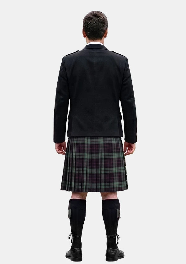 Traditional_Williamson_Tartan_4077_Kilt_and_Argyle_Jacket_Kilt_Outfits_back_image