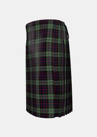 Traditional_Williamson_Tartan_kilt_4077_left_image_with_pleated_design_and_adjustable_buckles_for_men