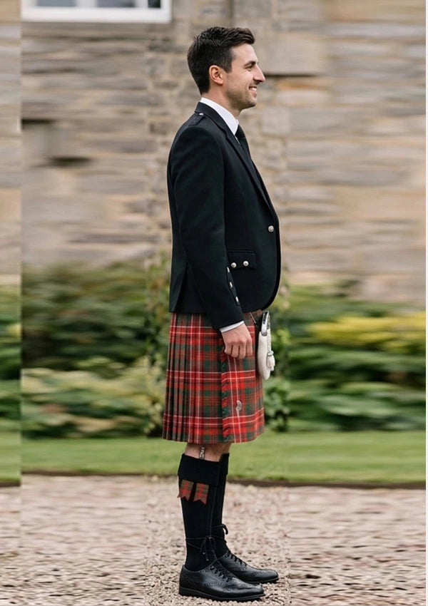 Traditional_Wilson_Clan_tartan_625_Kilt_and_Argyle_Jacket_Kilt_Outfit_right_image