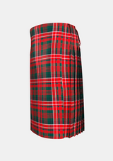 Traditional_Wilson_Clan_tartan_left_image_with_pleated_design_and_adjustable_buckles_for_men