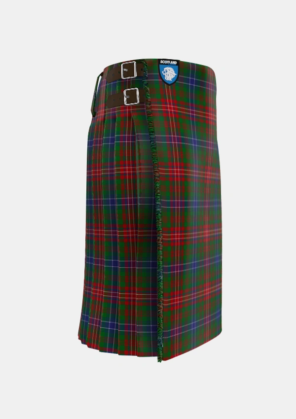 Traditional_Wilson_Janet_Tartan_626_kilt_right_image_with_pleated_design_and_adjustable_buckles_for_men