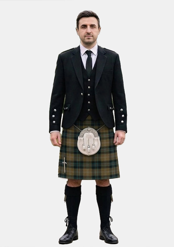 Traditional_Windsor_Tartan_4243_Kilt_and_Argyle_Jacket_Kilt_Outfits_front_image