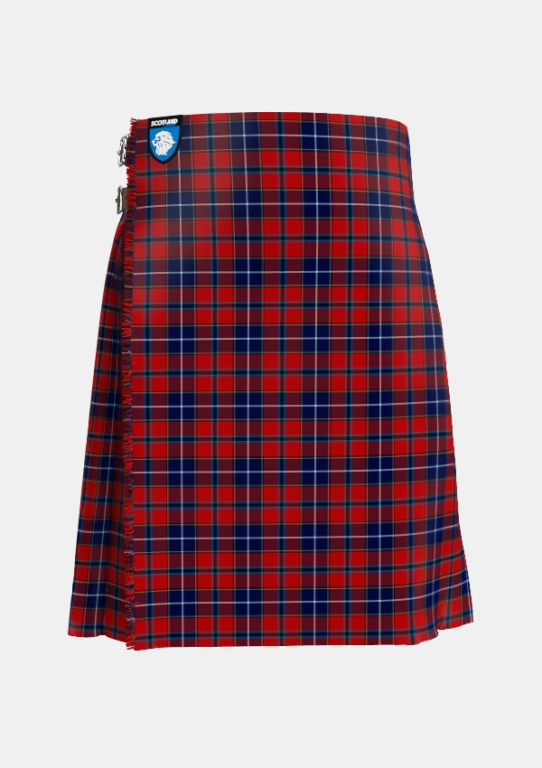 Traditional_Wishart_Dress_Tartan_2104_kilt_front_image_with_pleated_design_and_adjustable_buckles_for_men