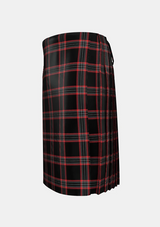 Traditional_Witches_of_Scotland_Tartan_kilt_left_image_with_pleated_design_and_adjustable_buckles_for_men