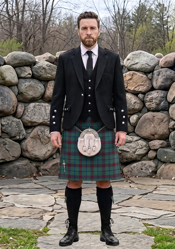 Traditional_Wright_Anne_Tartan_11188_Kilt_and_Argyle_Jacket_Kilt_Outfit_front_image