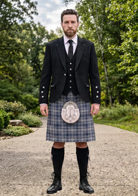 Traditional_Yorkshire_Tartan_3151_Kilt_and_Argyle_Jacket_Kilt_Outfit_front_image