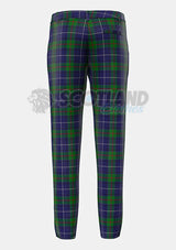 Tulloch Tartan Trouser Back