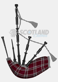 Tynecastle Park Tartan Bagpipe