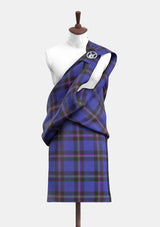 Ulster Scots Tartan  Great Kilt Front