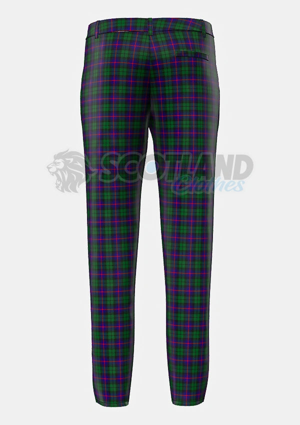 Urquhart Tartan Trouser Back