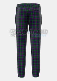 Urquhart Tartan Trouser Back
