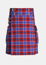Utility_A_J_Gallacher_Tartan_10053_kilt_front_image_with_pleated_design_and_adjustable_buckles_for_men