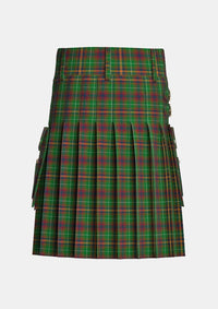 Utility_Allen_Northumbrian_Tartan_3208_kilt_back_image_with_pleated_design_and_adjustable_buckles_for_men