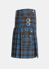 Utility_Anderson_Coulson_Bonner_2_Tartan_1350_kilt_right_image_with_pleated_design_and_adjustable_buckles_for_men