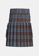 Utility_Anderson_Highland_Society_of_London_Tartan_1397_kilt_back_image_with_pleated_design_and_adjustable_buckles_for_men