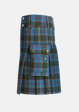 Utility_Anderson_MacGregor_Hastie_2_Tartan_1349_kilt_left_image_with_pleated_design_and_adjustable_buckles_for_men