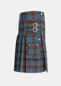 Utility_Anderson_Paton_Tartan_1660_kilt_right_image_with_pleated_design_and_adjustable_buckles_for_men