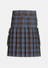 Utility_Anderson_STS_Tartan_1392_kilt_back_image_with_pleated_design_and_adjustable_buckles_for_men