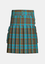 Utility_Anderson_tartan_kilt_back_image_with_pleated_design_and_adjustable_buckles_for_men