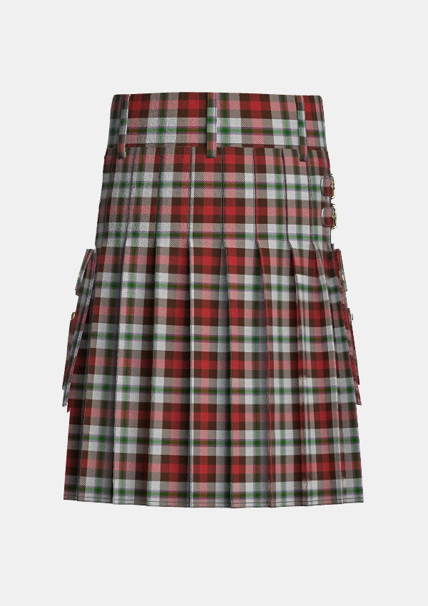 Utility_Arnot_Tartan_11943_kilt_back_image_with_pleated_design_and_adjustable_buckles_for_men