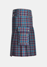 Utility_Ault_Richard_Dress_Tartan_12335_kilt_left_image_with_pleated_design_and_adjustable_buckles_for_men