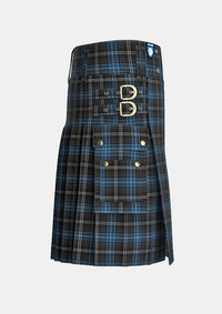 Utility_Bain_Tom_Tartan_12167_kilt_right_image_with_pleated_design_and_adjustable_buckles_for_men