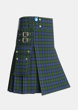 Utility_Baird_2_Tartan_273_kilt_side_image_with_pleated_design_and_adjustable_buckles_for_men