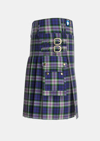 Utility_Baird_Dress_Tartan_233_kilt_right_image_with_pleated_design_and_adjustable_buckles_for_men