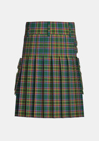 Utility_Belwade_Tartan_11440_kilt_back_image_with_pleated_design_and_adjustable_buckles_for_men