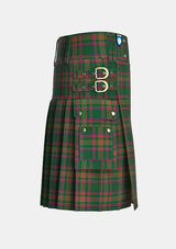 Utility_Berry_Tribute_Tartan_11226_kilt_right_image_with_pleated_design_and_adjustable_buckles_for_men