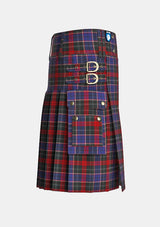 Utility_Bishop_Tartan_6798_kilt_right_image_with_pleated_design_and_adjustable_buckles_for_men