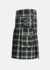 Utility_Blair_Dress_Tartan_483_kilt_right_image_with_pleated_design_and_adjustable_buckles_for_men