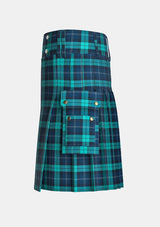Utility_BrewDog_Punk_Tartan_13577_kilt_left_image_with_pleated_design_and_adjustable_buckles_for_men