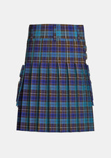 Buchanan Blue Utility Tartan Kilt