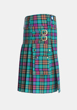 Utility_Buchanan_Inauguration_Tartan_13357_kilt_right_image_with_pleated_design_and_adjustable_buckles_for_men