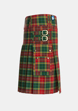 Utility_Buchanan_of_Leny_Tartan_171_kilt_right_image_with_pleated_design_and_adjustable_buckles_for_men