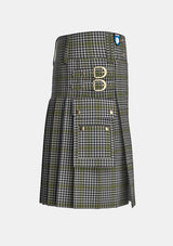 Utility_Burns_tartan_1736_kilt_right_image_with_pleated_design_and_adjustable_buckles_for_men