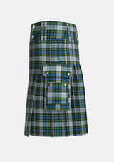 Utility_Campbell_Dress_1_Tartan_19_kilt_left_image_with_pleated_design_and_adjustable_buckles_for_men
